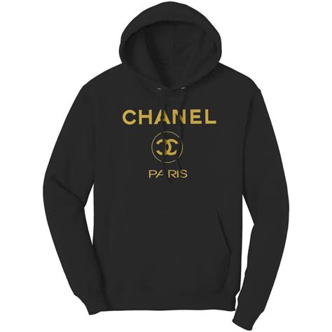 chanel champion logo hoodie|chanel hoodie and sweatpants.